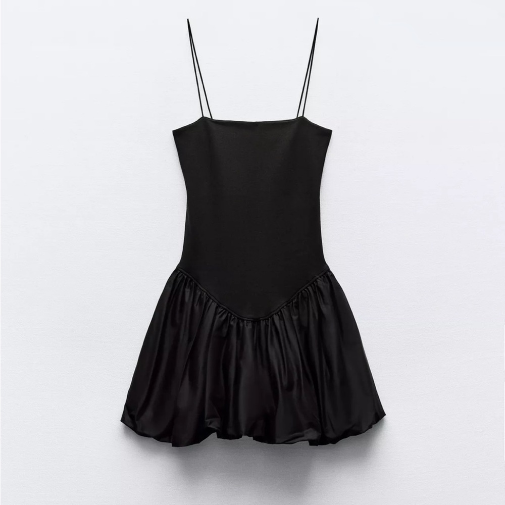 ZARA Elegant Black Dress